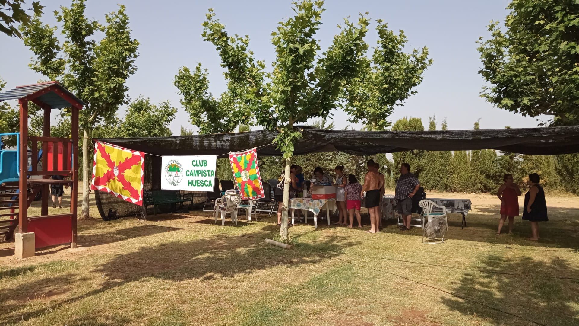 Actividad organizada por el club campista de Huesca