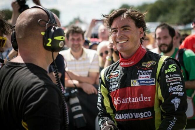 Ander Vilariño sonriente ante las dos últimas citas con la NASCAR europea
