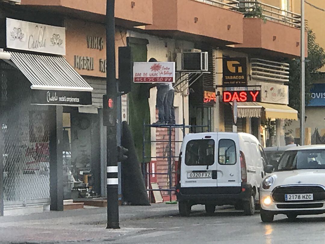 Avenida de Linares de Úbeda.