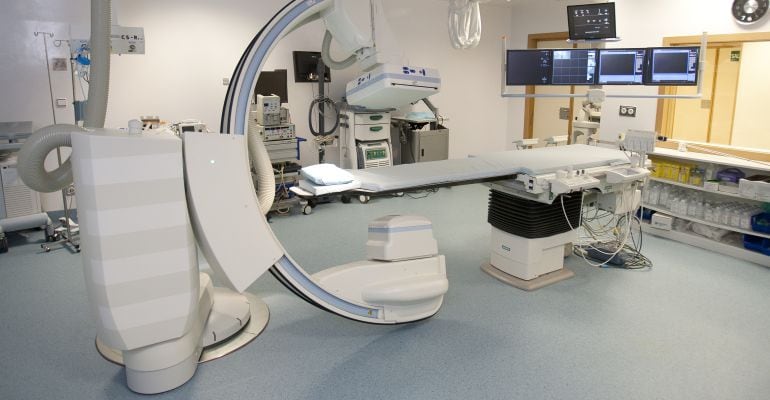 Unidad de Hemodinámica del Hospital de San Rafael en Cádiz