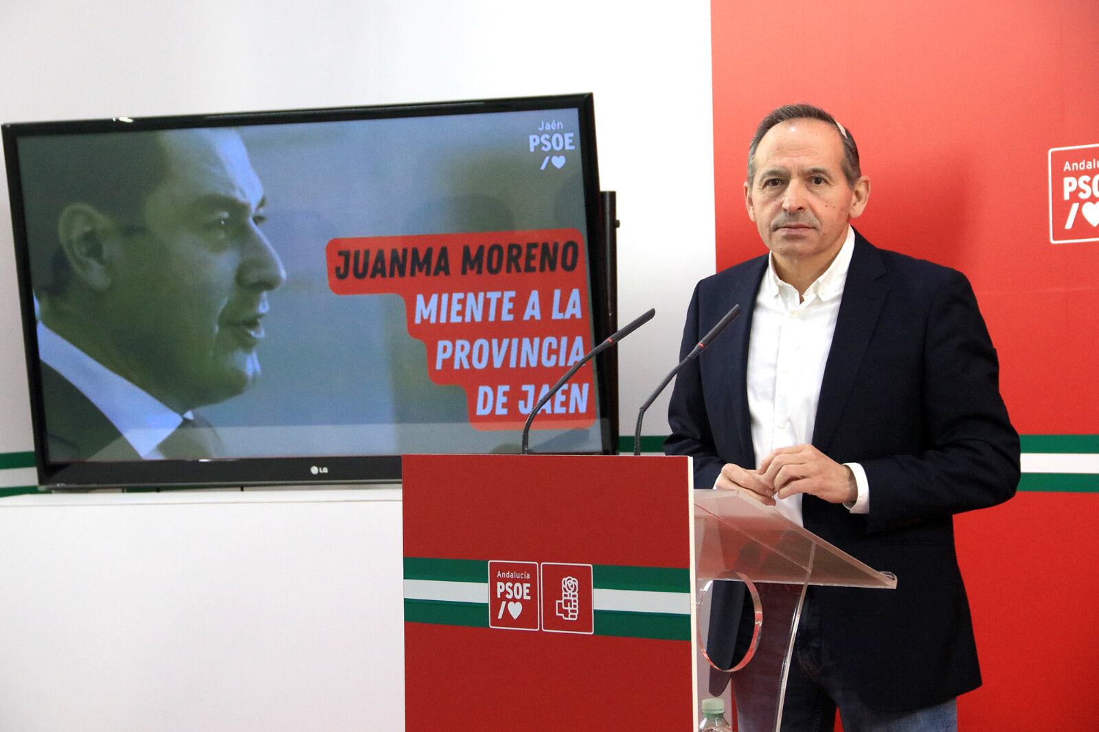 El parlamentario socialista Jacinto Viedma.