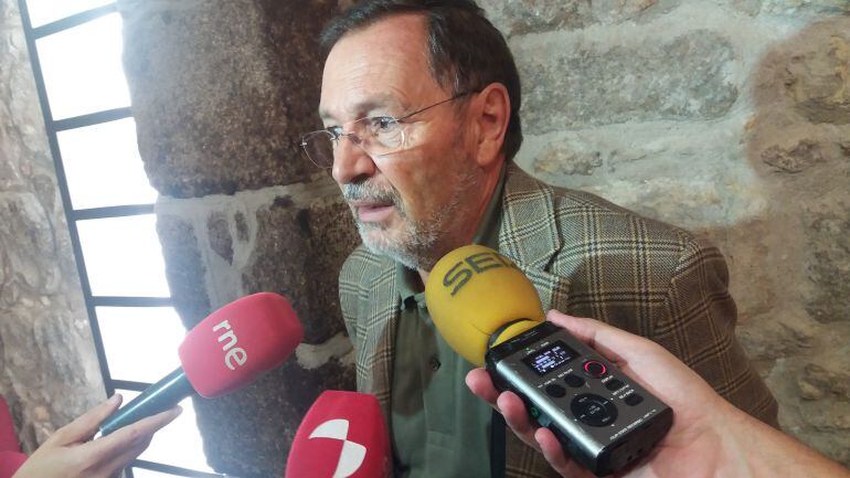 José Ignacio Paradinas, presidente de la AECC en Ávila