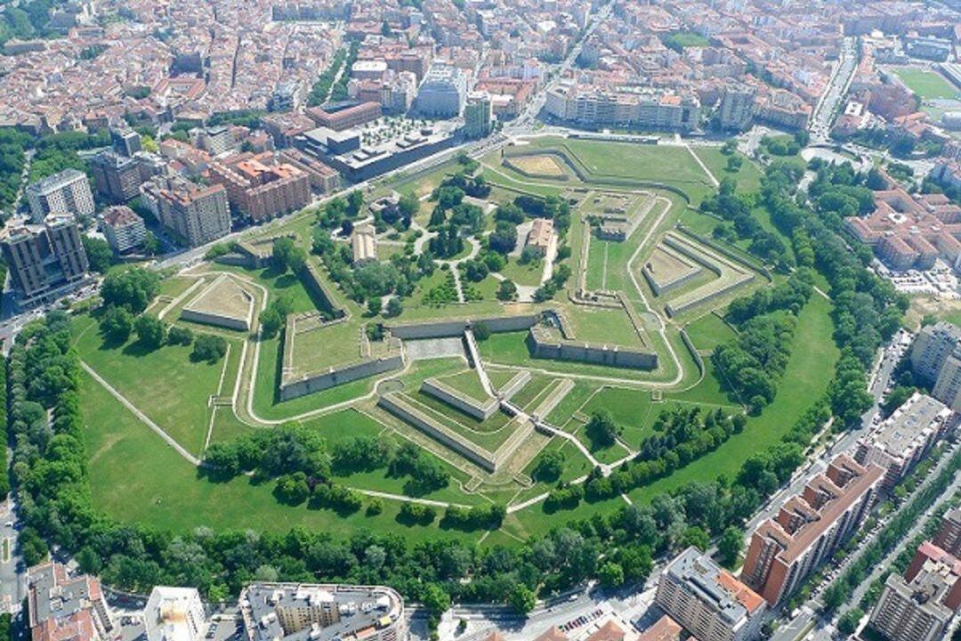 Imagen de la ciudadela de Pamplona.