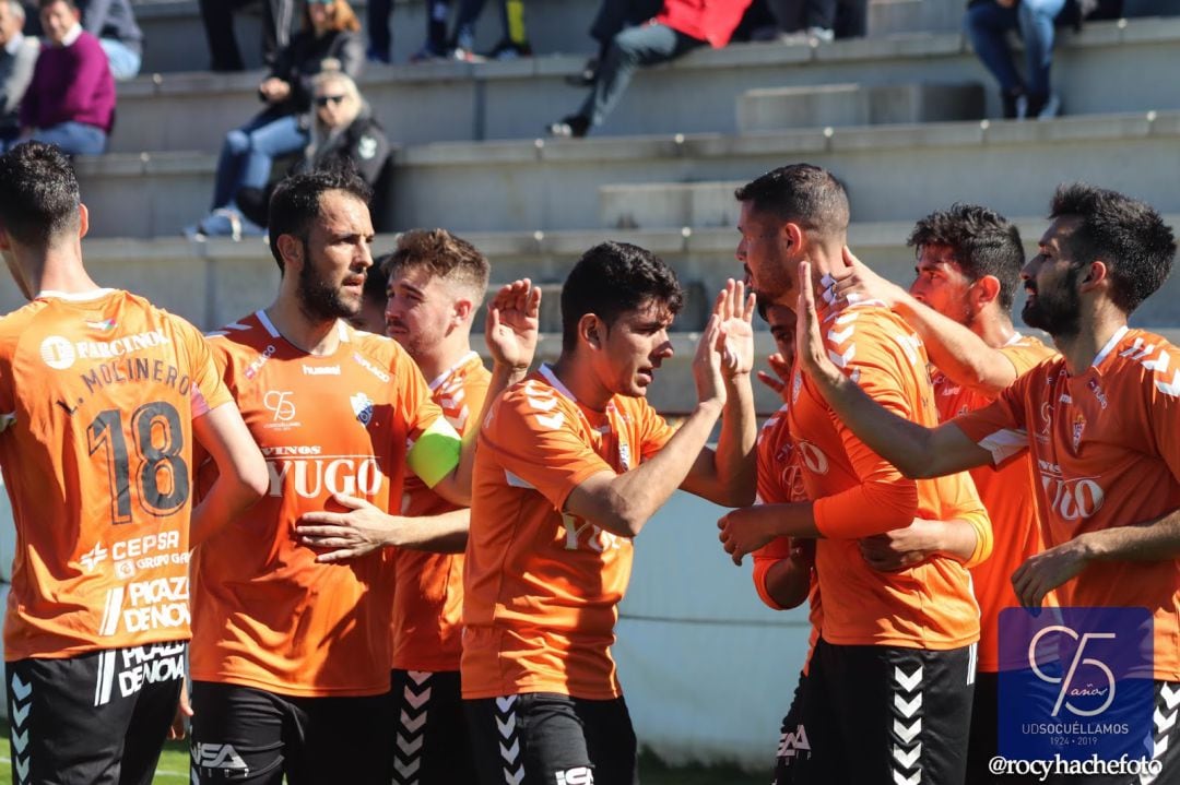 Celebración de un gol