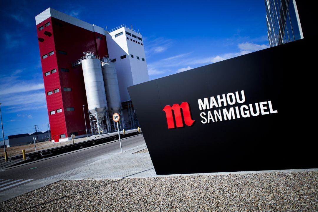 Fábrica de cerveza Mahou San Miguel en Alovera