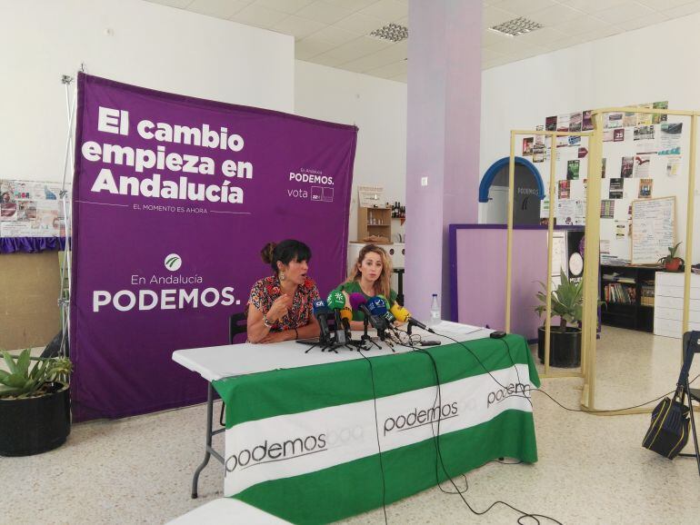 Teresa Rodríguez, coordinador regional de Podemos