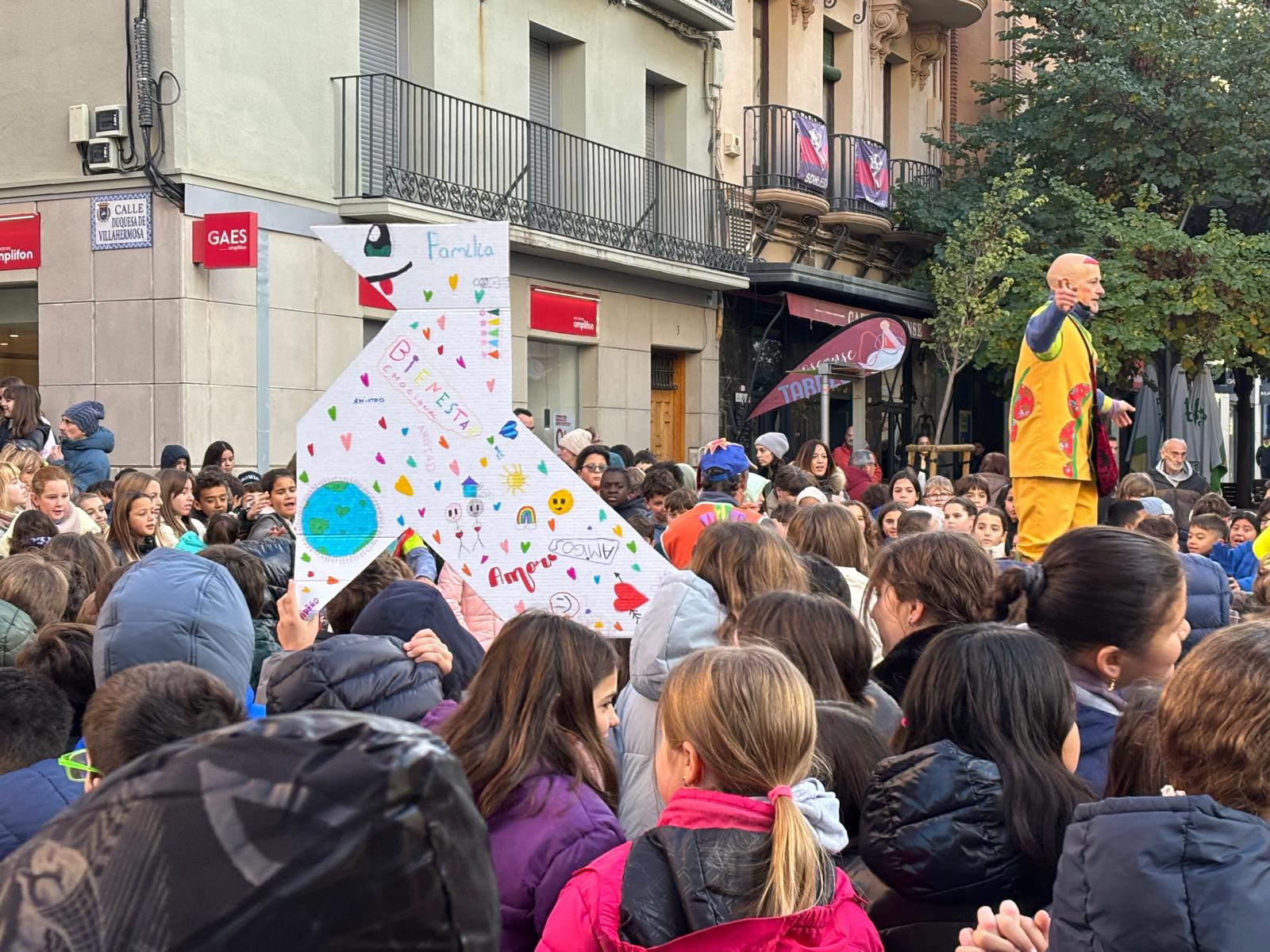 Celebración del Día Internacional de los Derechos del Niño en Huesca