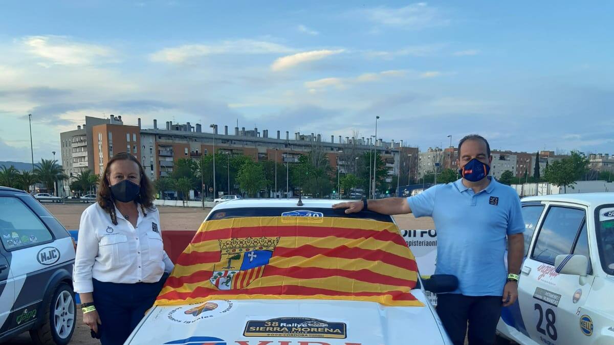 José Ramón Castillón y Concha Velázquez, terceros en el Rallye Sierra Morena
