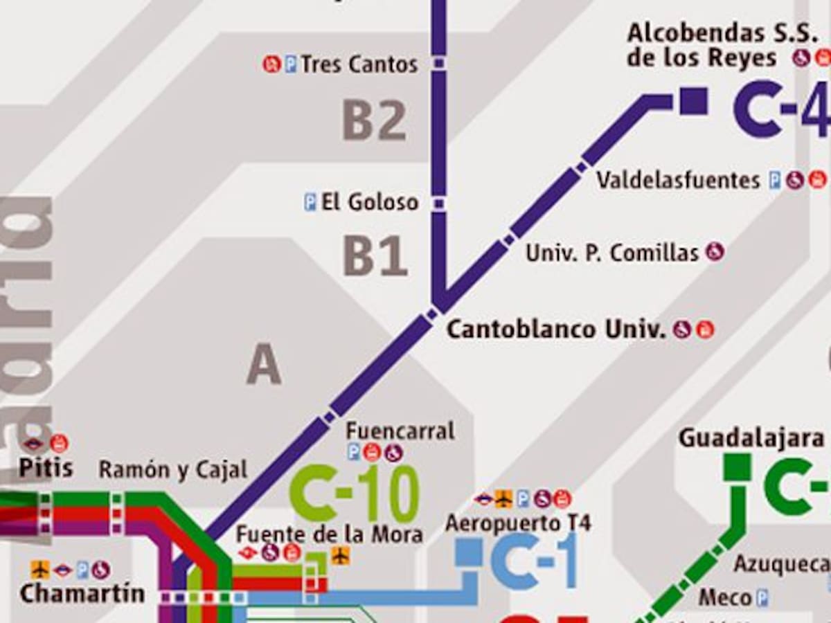 PP y C´s rechazan incorporar a Tres Cantos en la zona B1 de transporte público