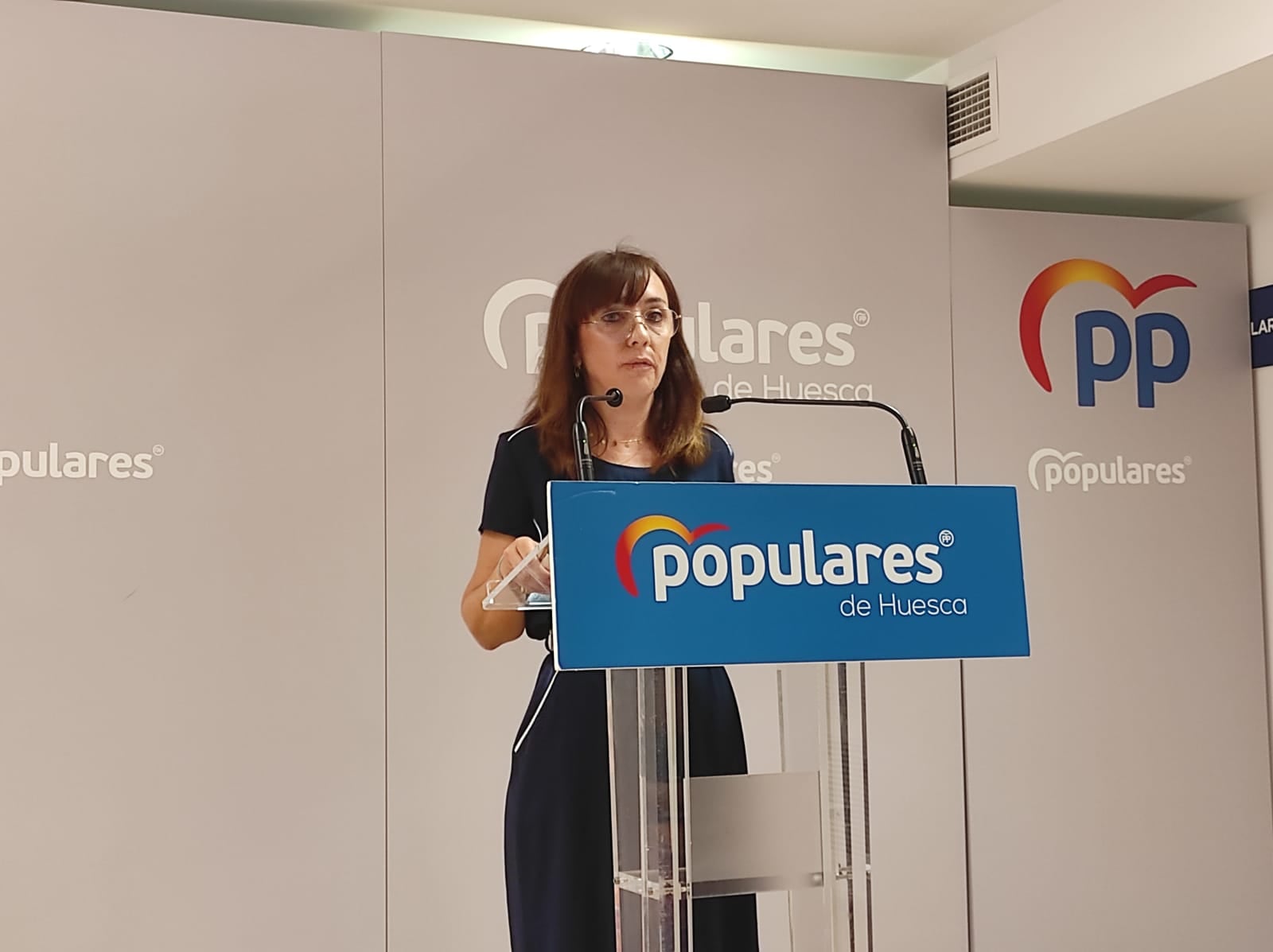 Gemma Allué, portavoz del PP en el Ayuntamiento