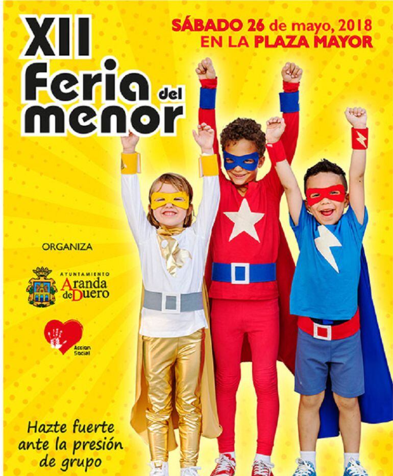 Cartel de la XII Feria del Menor de Aranda