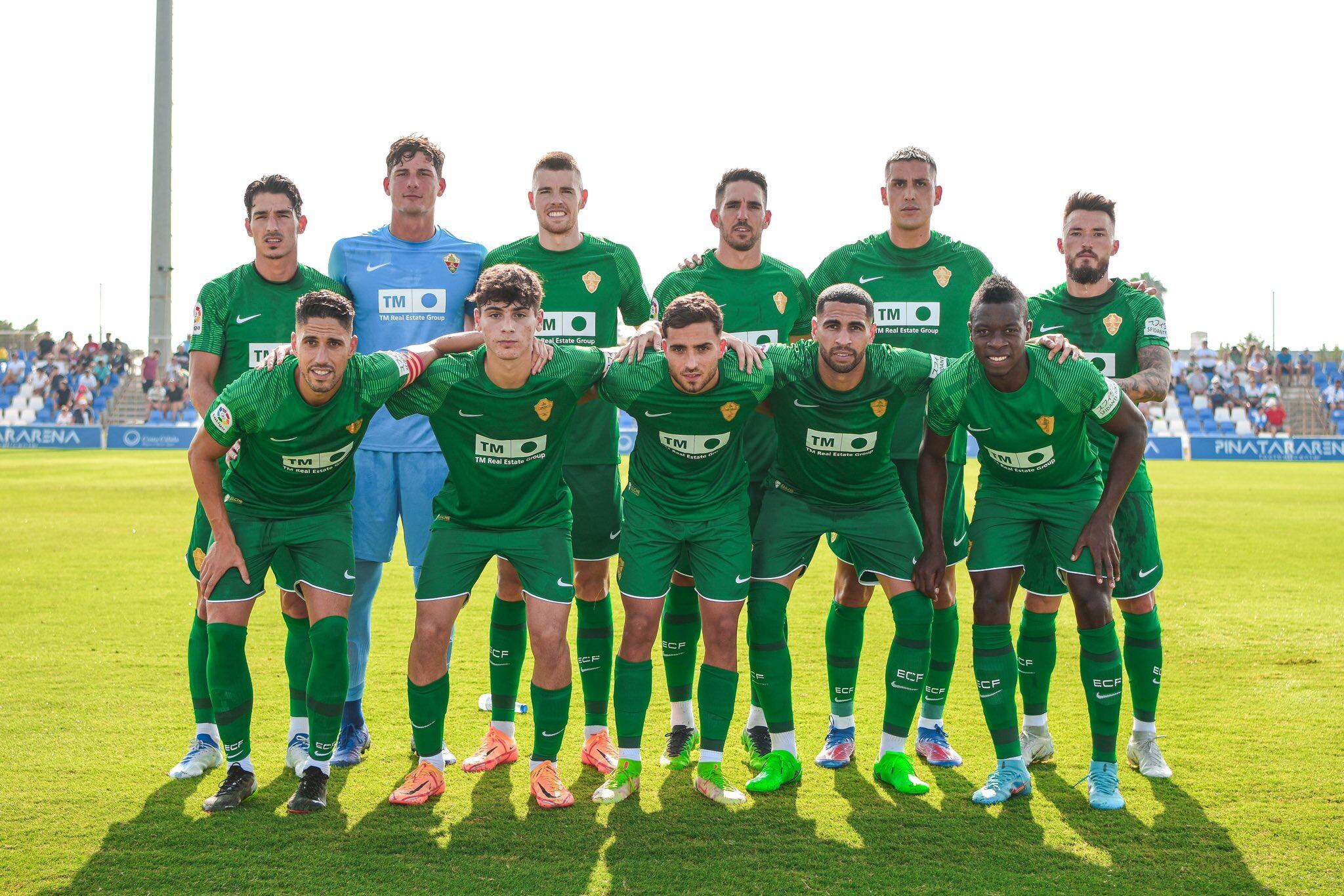Once titular del Elche CF ante el Leganés