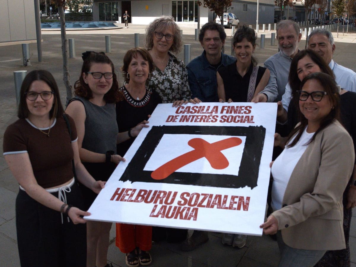 Las entidades sociales de Navarra piden a los contribuyentes más jóvenes que no olviden marcar la casilla de 'Fines Sociales'