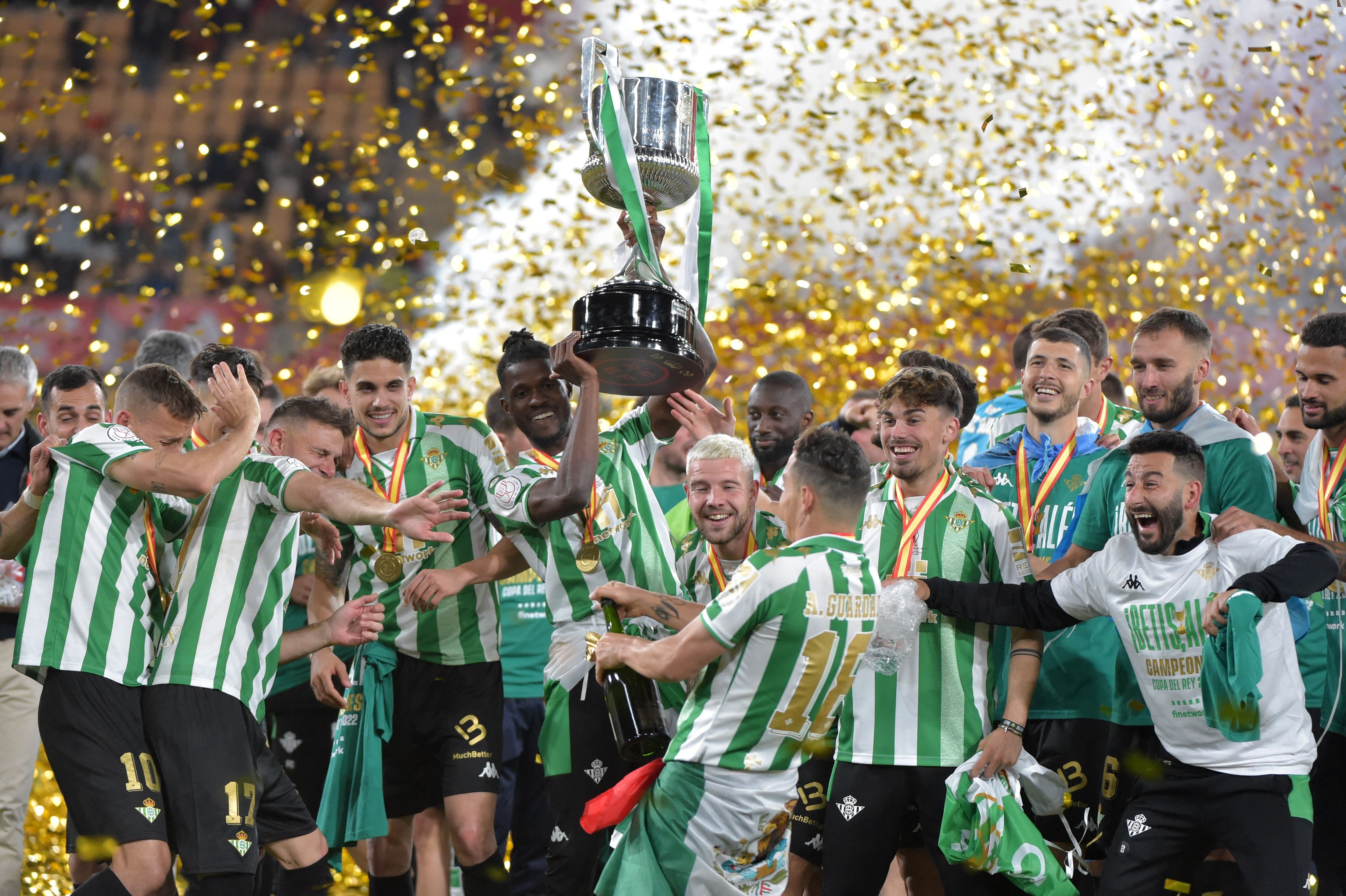 El Real Betis ganó la Copa del Rey de la temporada 2021/2022.