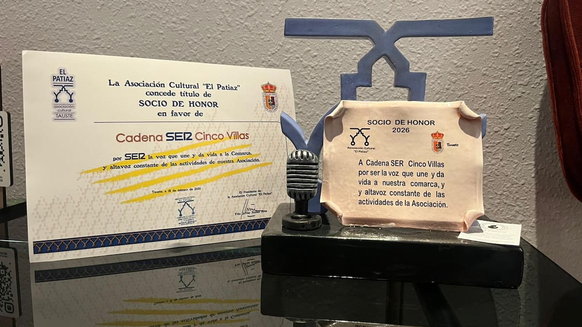 Cadena SER Cinco Villas, Socio de Honor de El Patiaz