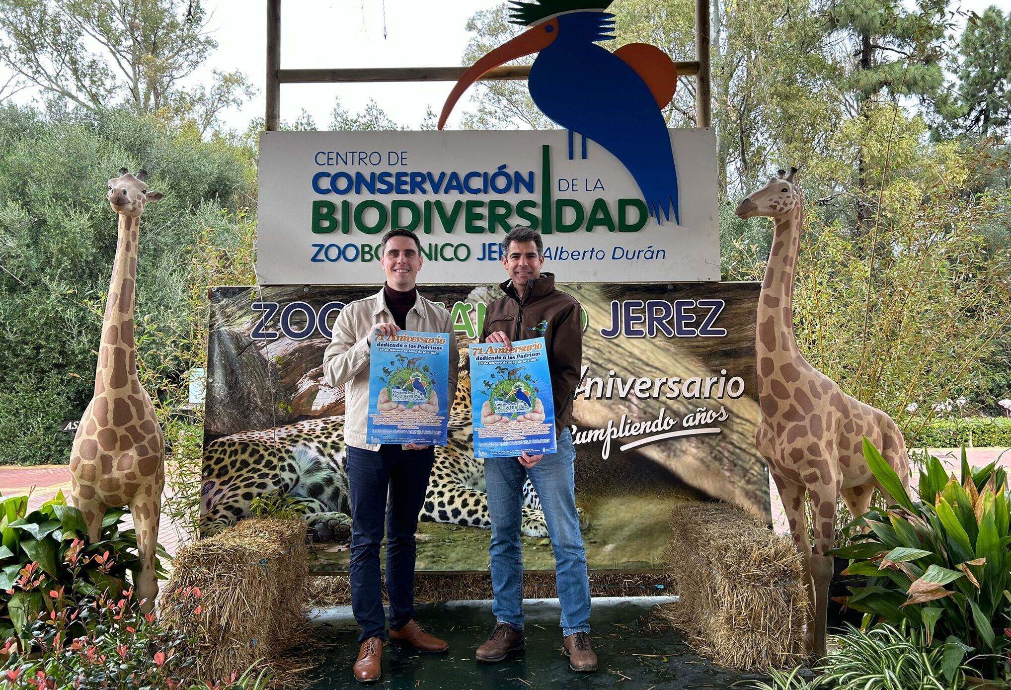 Presentación de los actos del próximo domingo en el Zoobotánico de Jerez