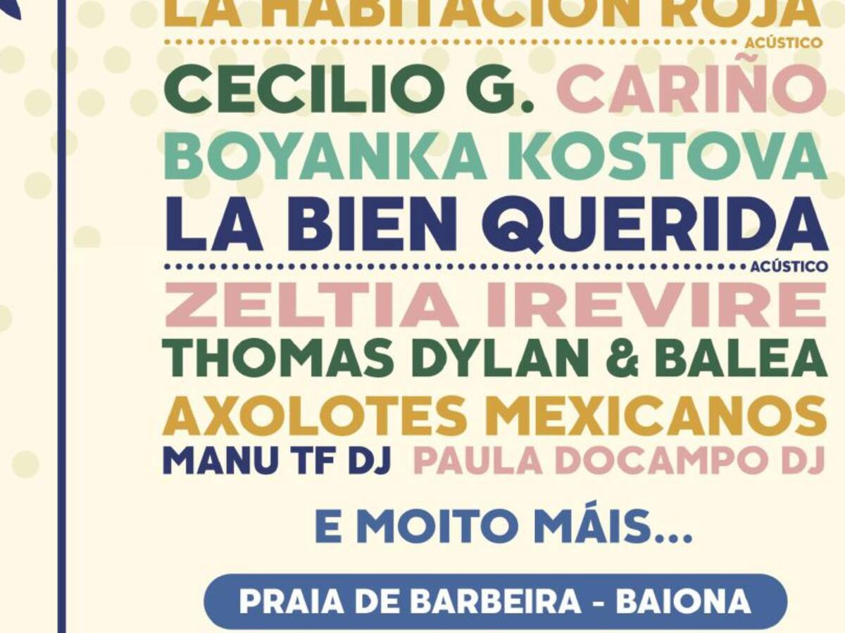 Las mareas regirán el Barbeira Season Fest