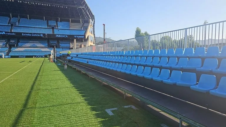 Grada supletoria en Balaídos