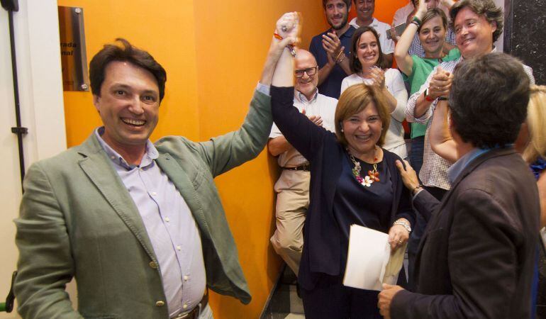 Populares de la Comunitat Valenciana muestran su satisfacción tras ganar las elecciones en esta autonomía