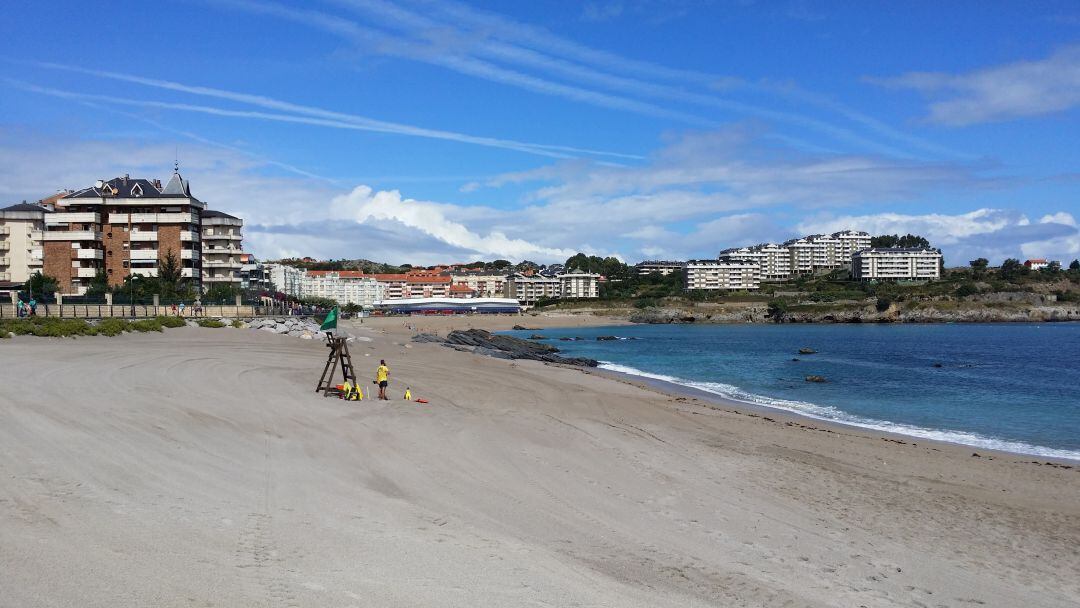 Playa de Ostende, en Castro Urdiales.