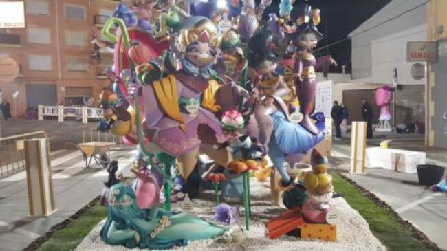 Falla Baix la Mar Infantil.