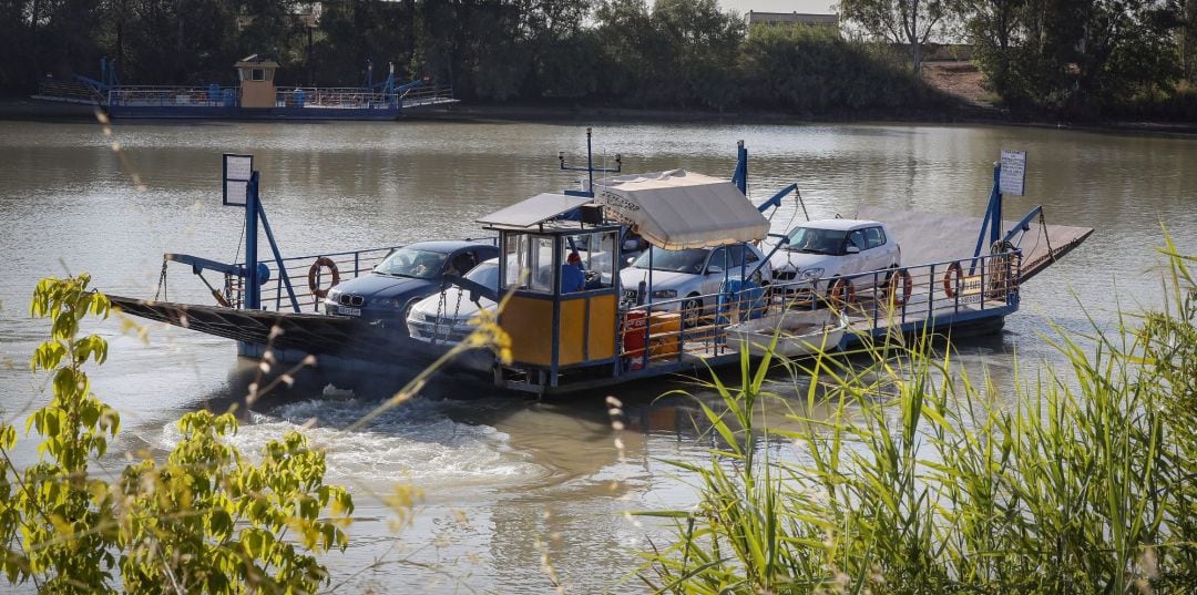 Imagen del río Guadalquivir a su paso por Coria del Río