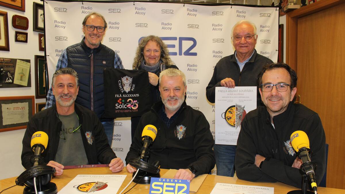 La Filà Alcodianos organitza una paella gegant solidària a benefici de Solc aquest dissabte 9 de març amb motiu del seu capità, Dani Cano