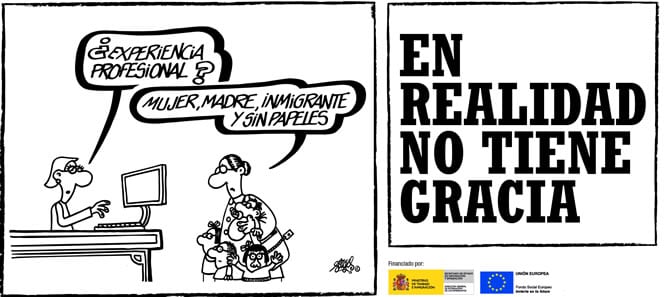 &#039;En realidad no tiene gracia&#039;, el humor de Forges contra el racismo