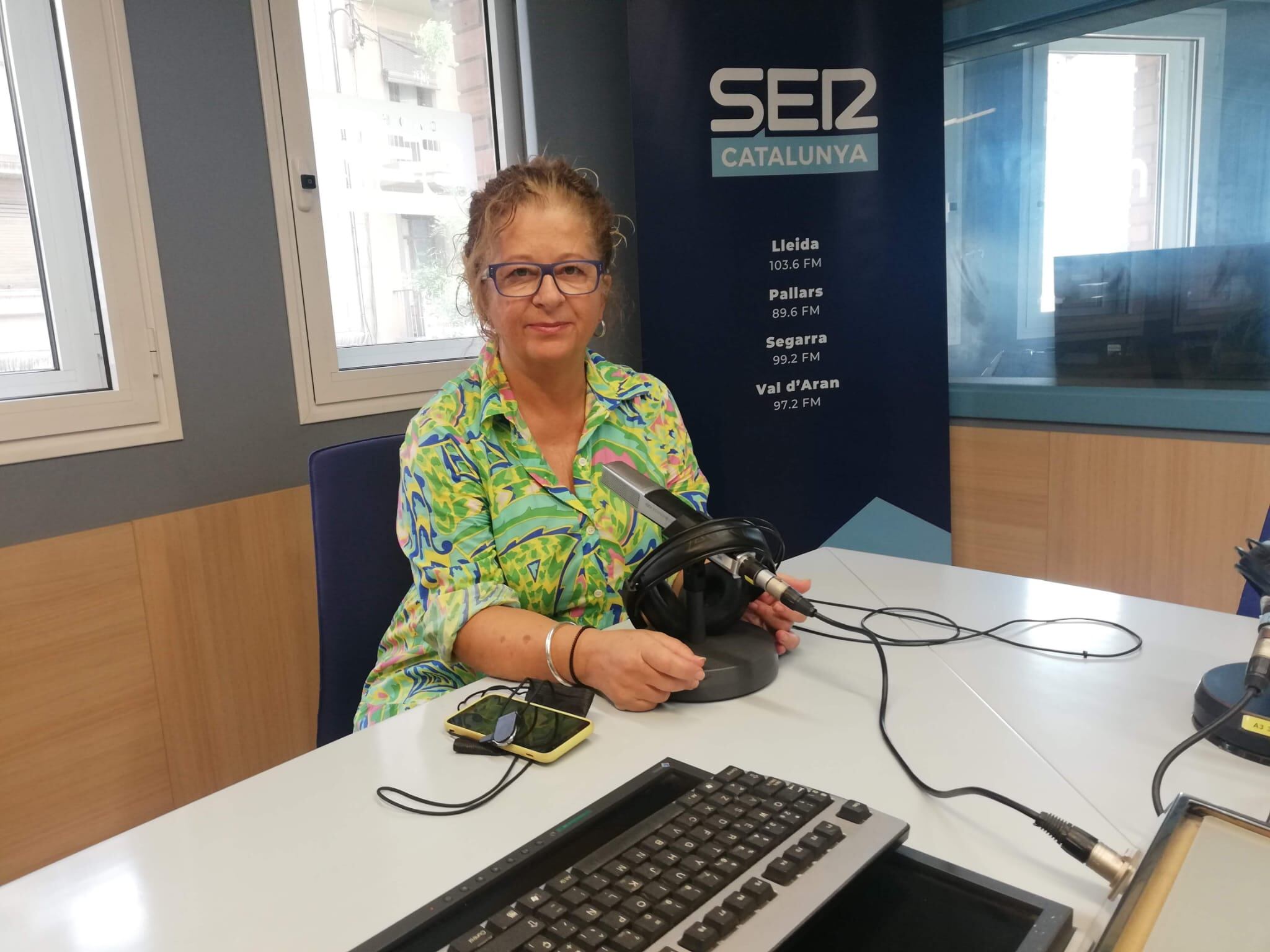Entrevista a Veni Ros, presidenta de l'associació veinal del barri de Cappont a Ràdio Lleida.