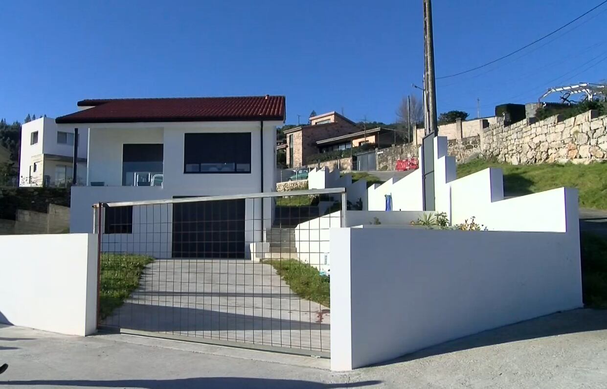 Lugar en el que se produjo el crimen machista de Baiona en 2023