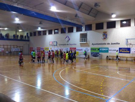 Partido muy disputado