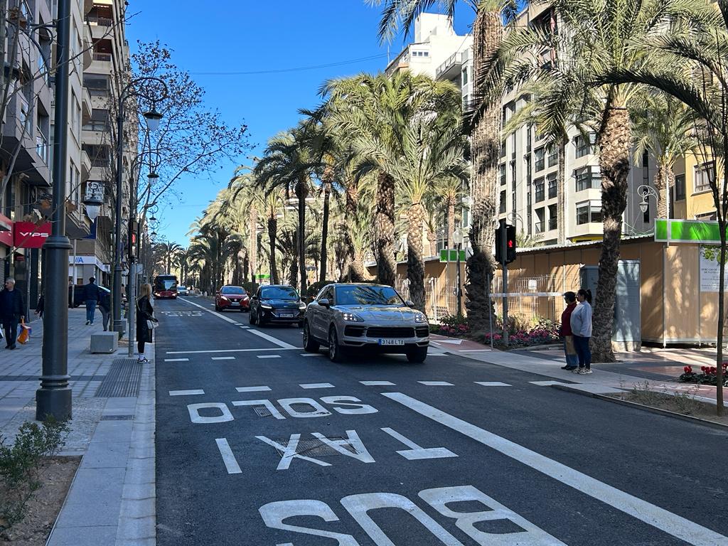 Reapertura al tráfico de la Avenida Federico Soto