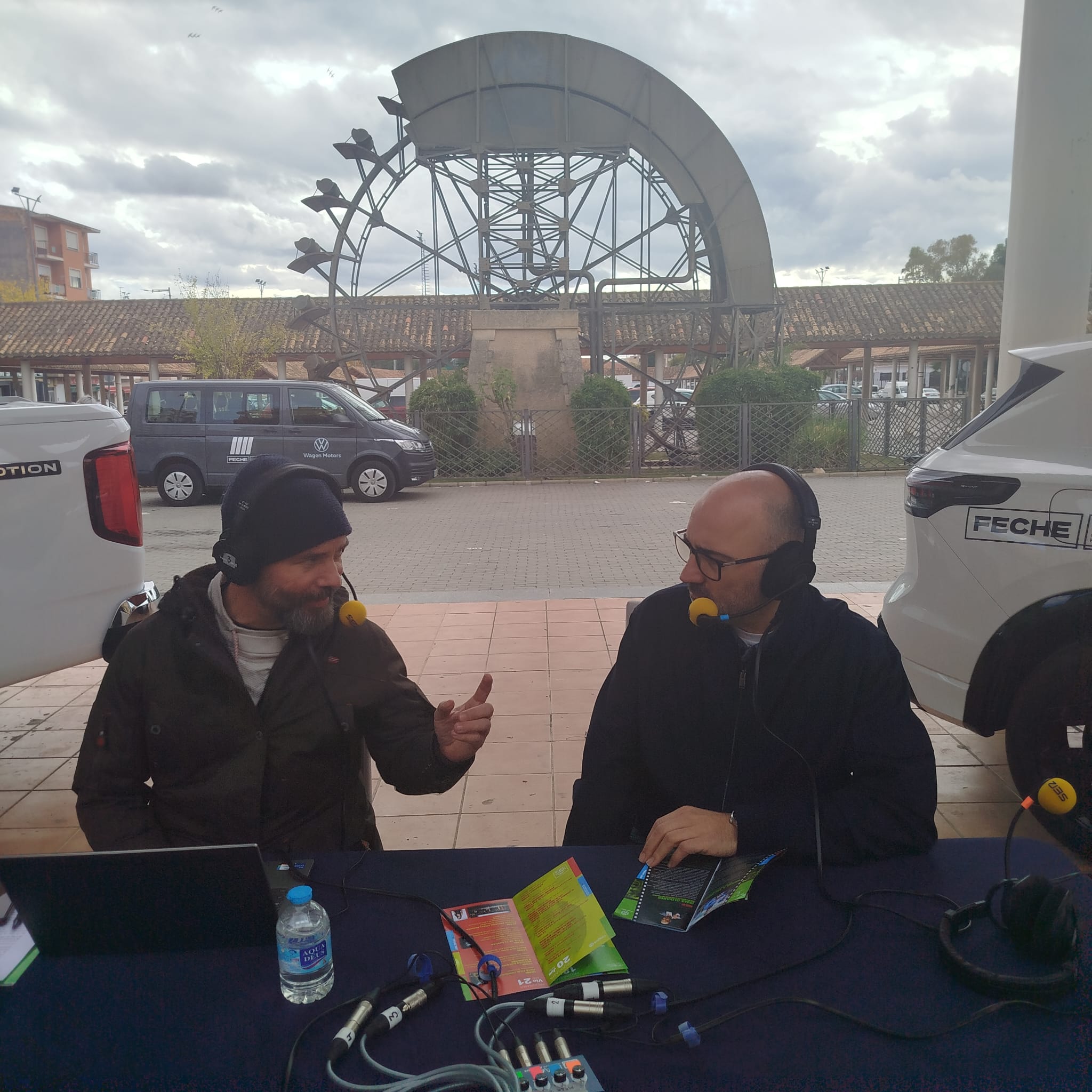 Pedro Mateo, gestor cultural y uno de los organizadores de Abycine, también colabora en el FECHE 2025