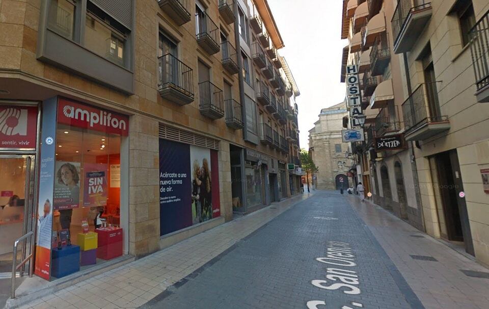 Calle San Orencio de Huesca