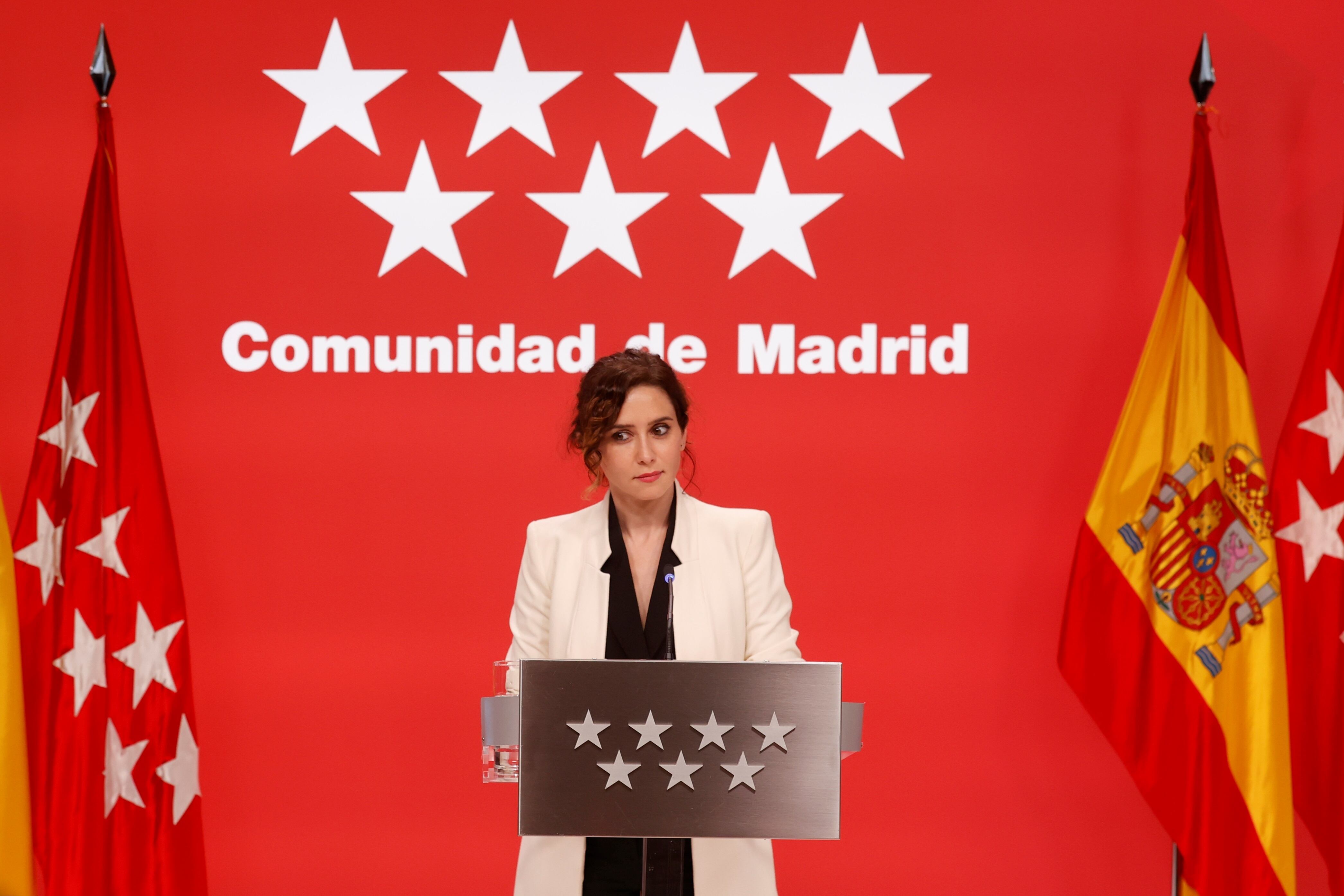 La presidenta de la Comunidad de Madrid, Isabel Díaz Ayuso.