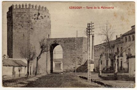 Imagen histórica de la Torre de la Malmuerta