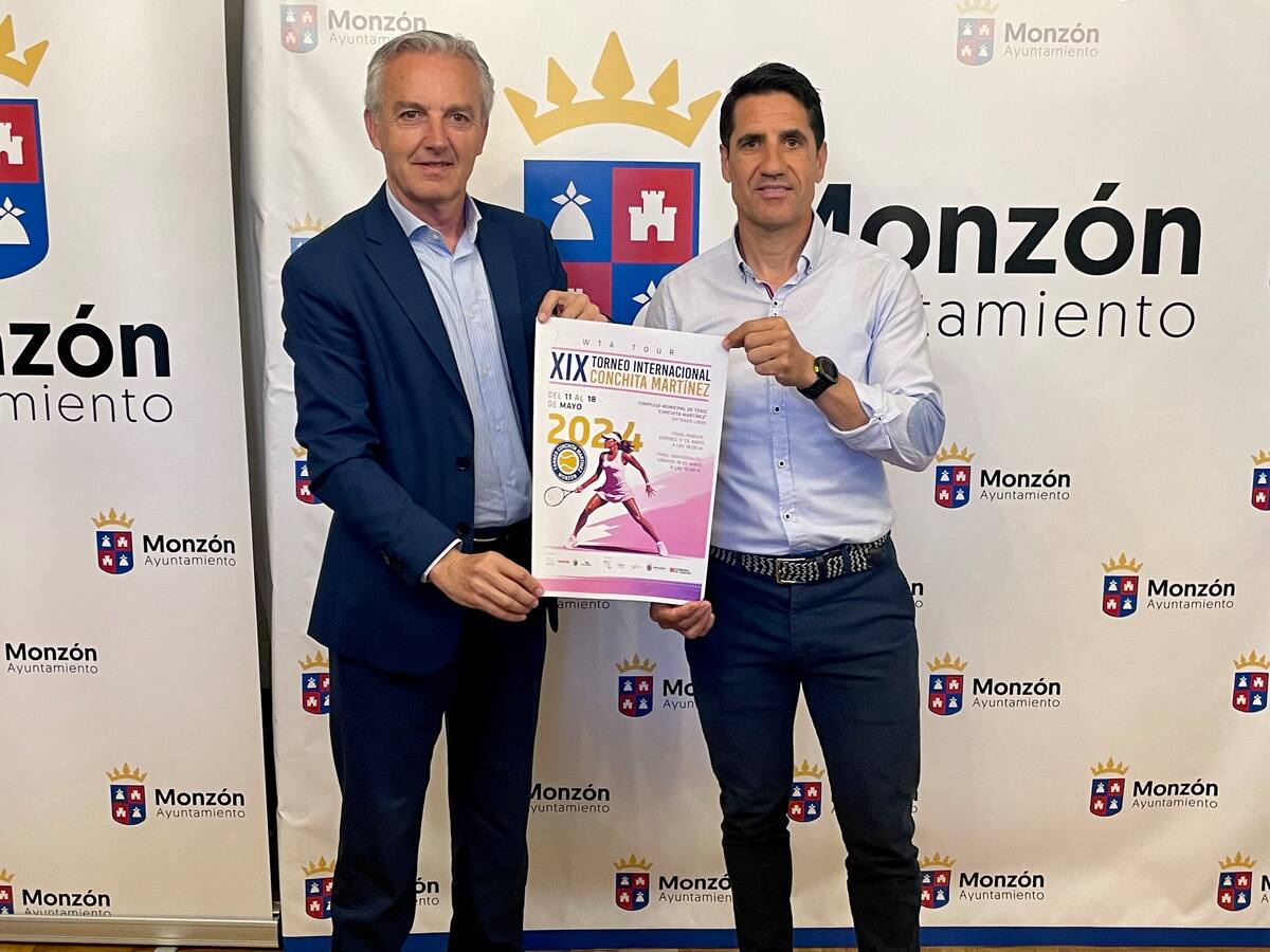 Monzón preparado para el Torneo Internacional de Tenis Conchita Martínez