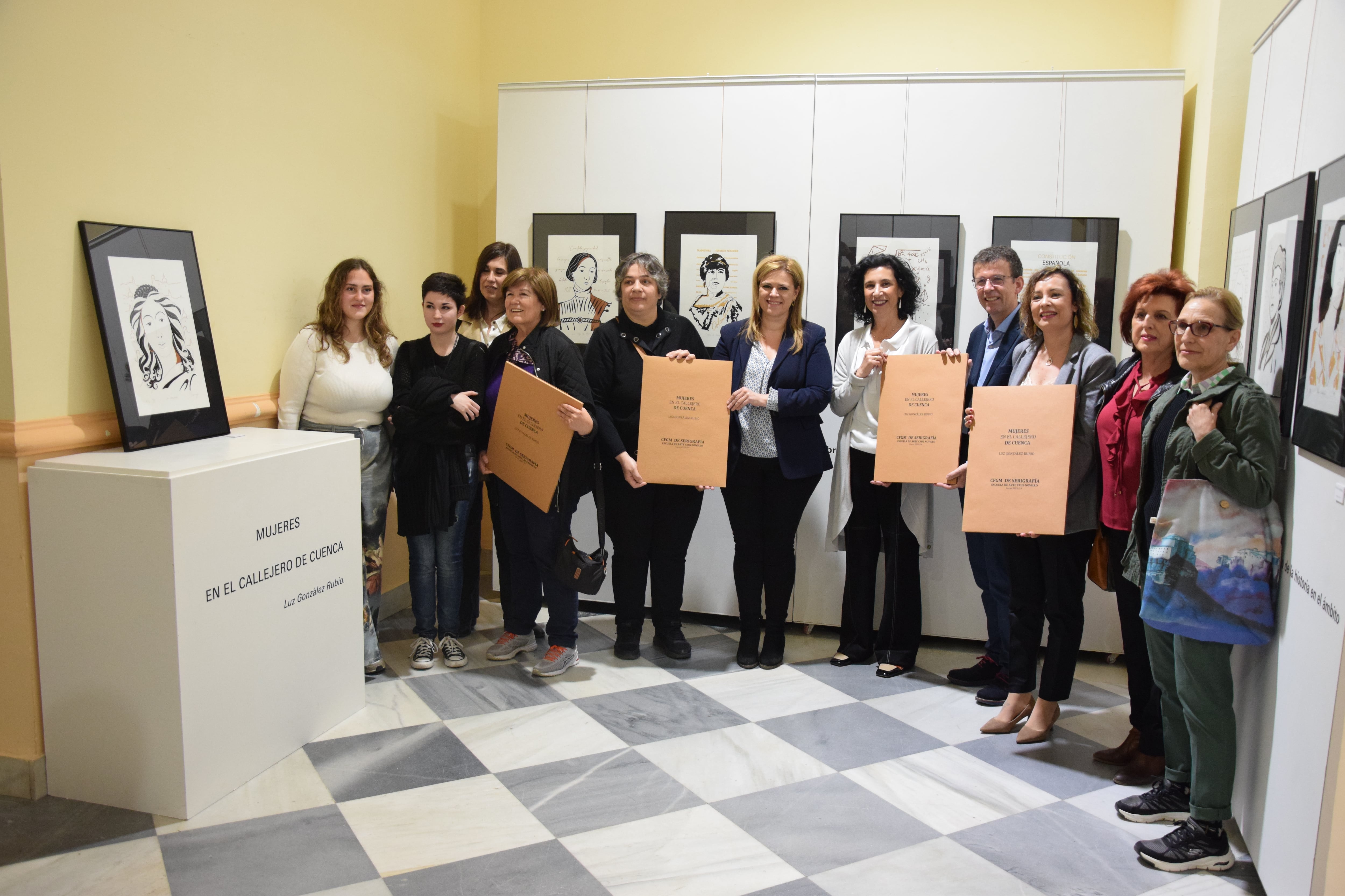 Inauguración exposición &quot;Mujeres en el callejero&quot; en la Diputación de Cuenca