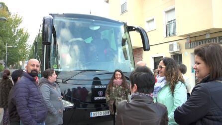 Dos autobuses se han fletado desde Peal de Becerro