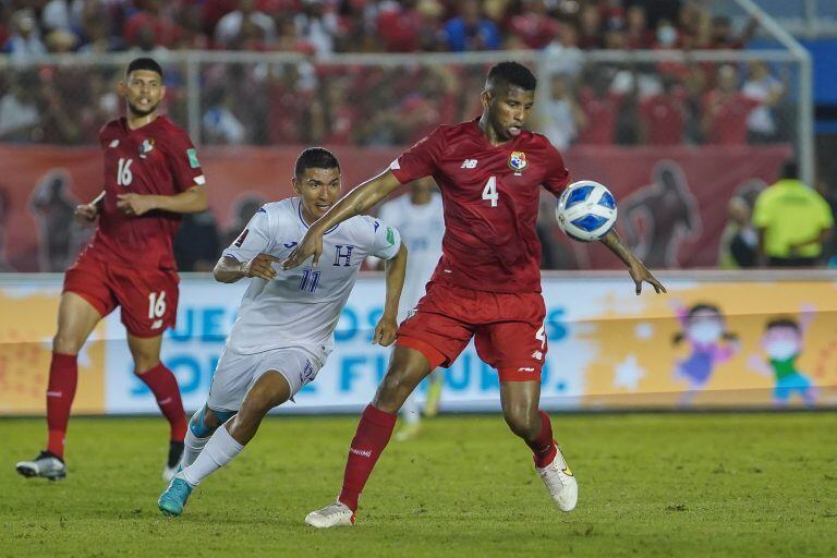 Escobar, durante el reciente choque ante Honduras