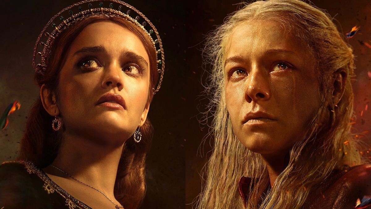 Alicent (Olivia Cooke) i Rhaenyra (Emma D'Arcy). (HBO)