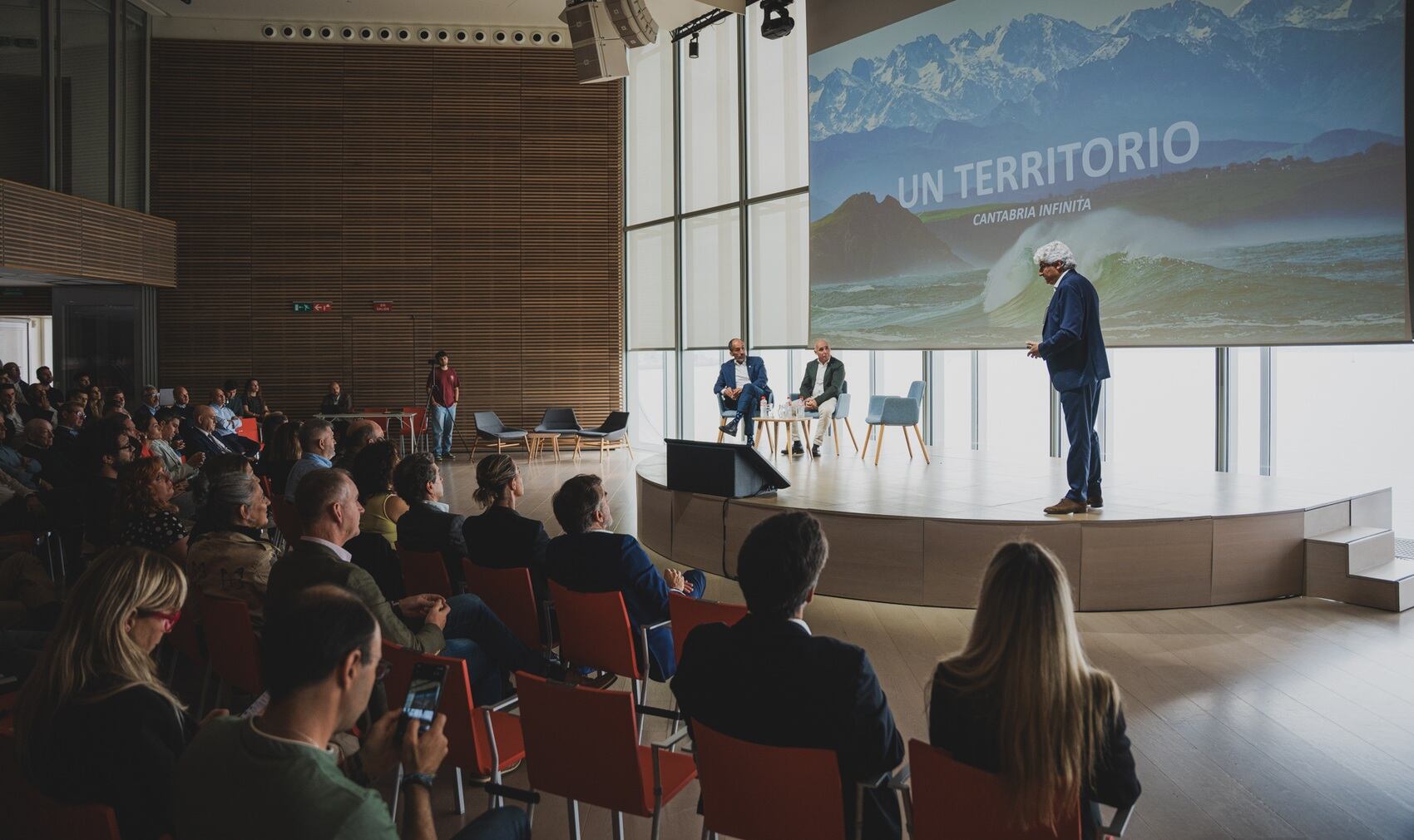 Imagen del acto de presentación del proyecto.