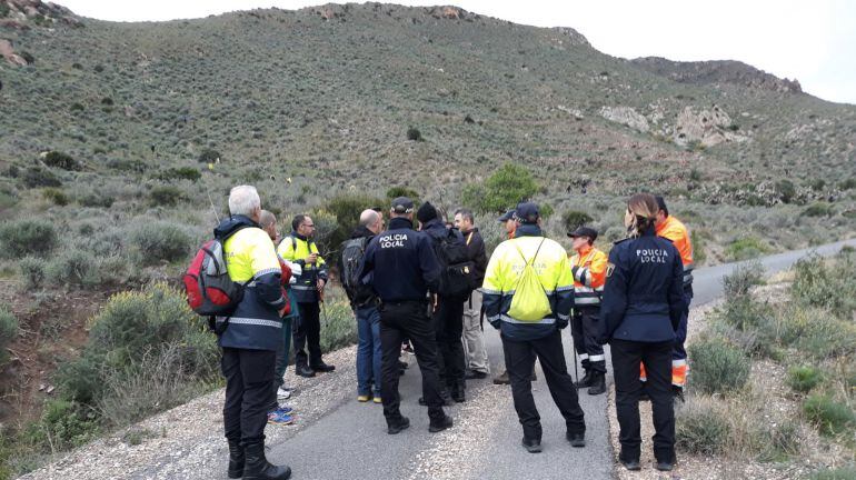 Equipo búsqueda Níjar