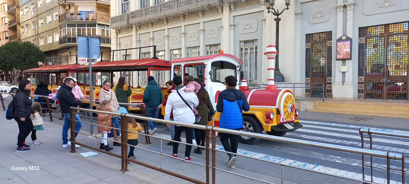 Tren navideño