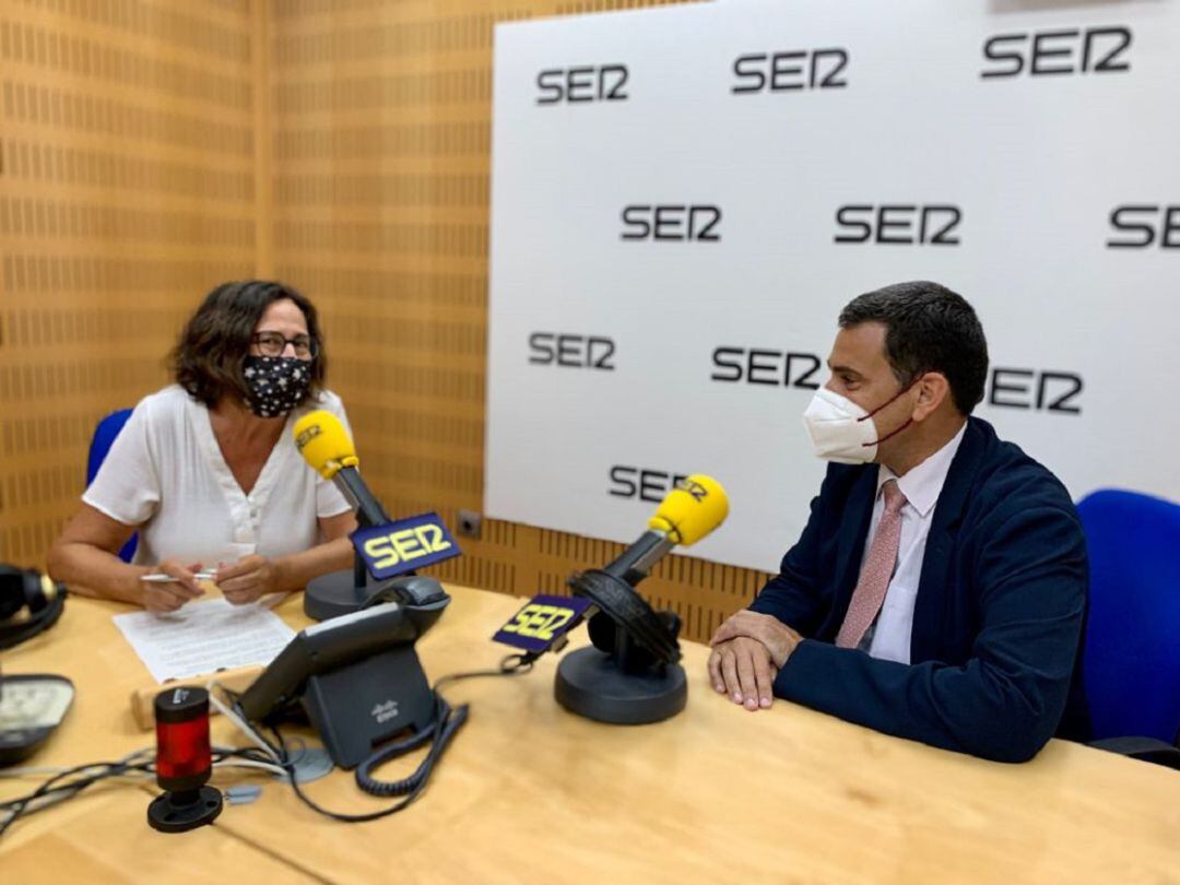 El consejero de Fomento en el programa La Ventana de la Región de Murcia