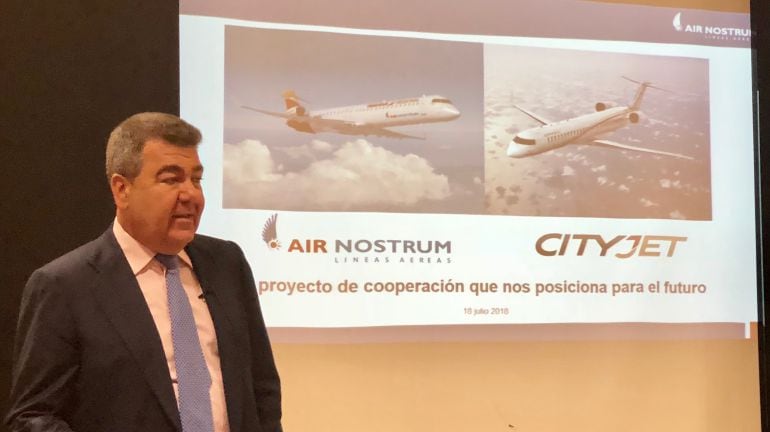 Carlos Bertomeu, presidente de Air Nostrum