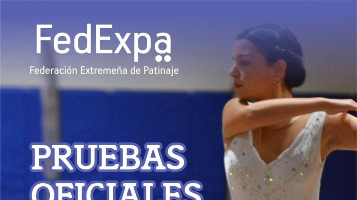 Las pruebas oficiales de patinaje se celebran en el Pabellón Guadiana