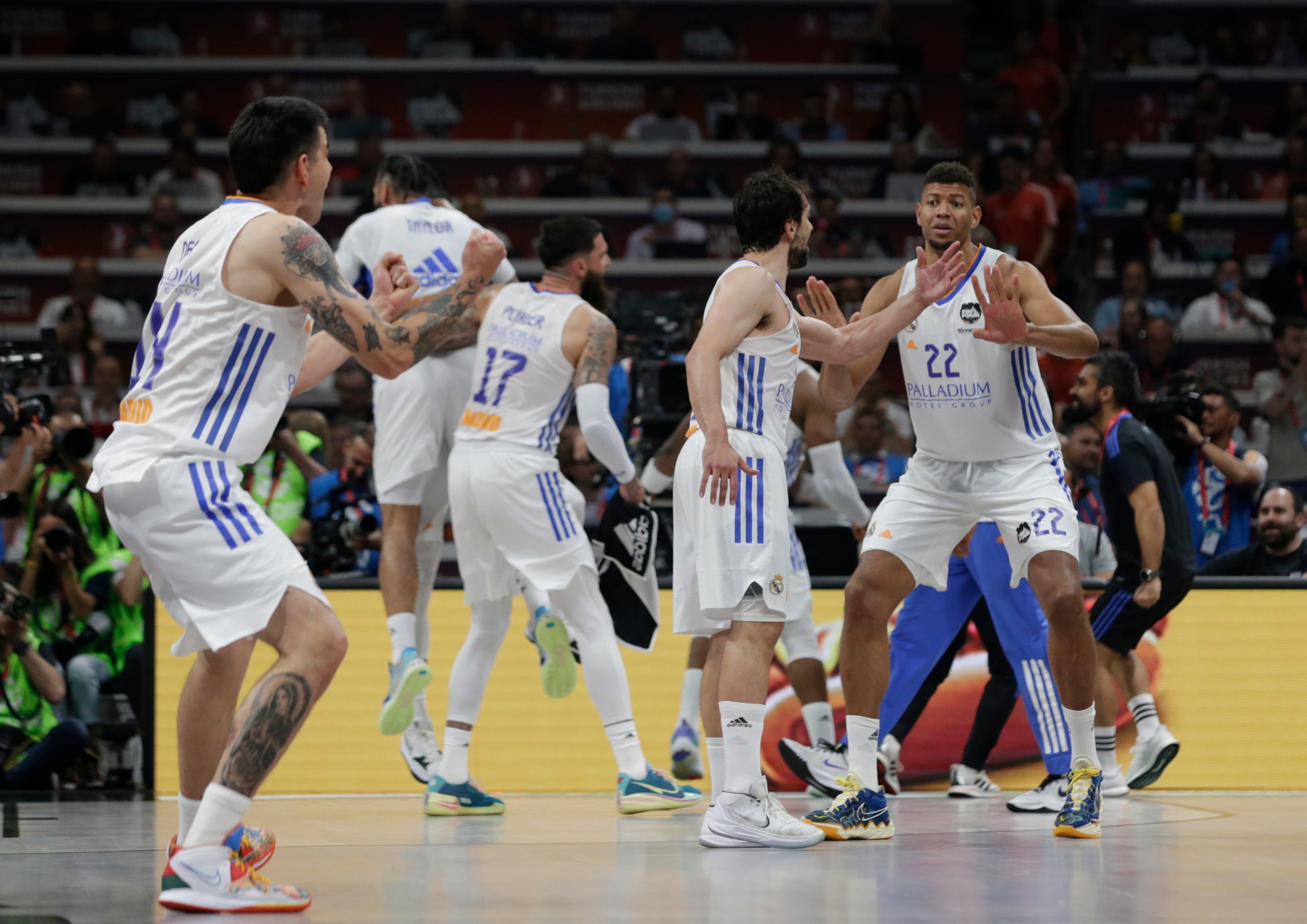 El Real Madrid jugará la final contra el Anadolu Efes EFE/EPA/ANDREJ CUKIC