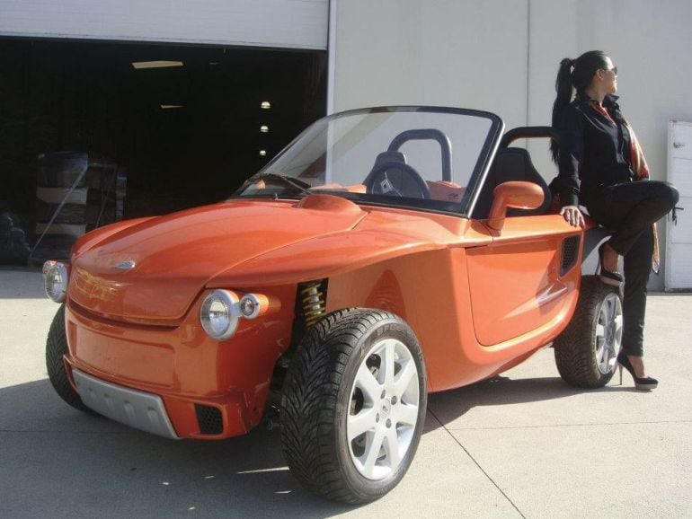 Giba Jacaré, el coche que iba a fabricar Giba en Almansa