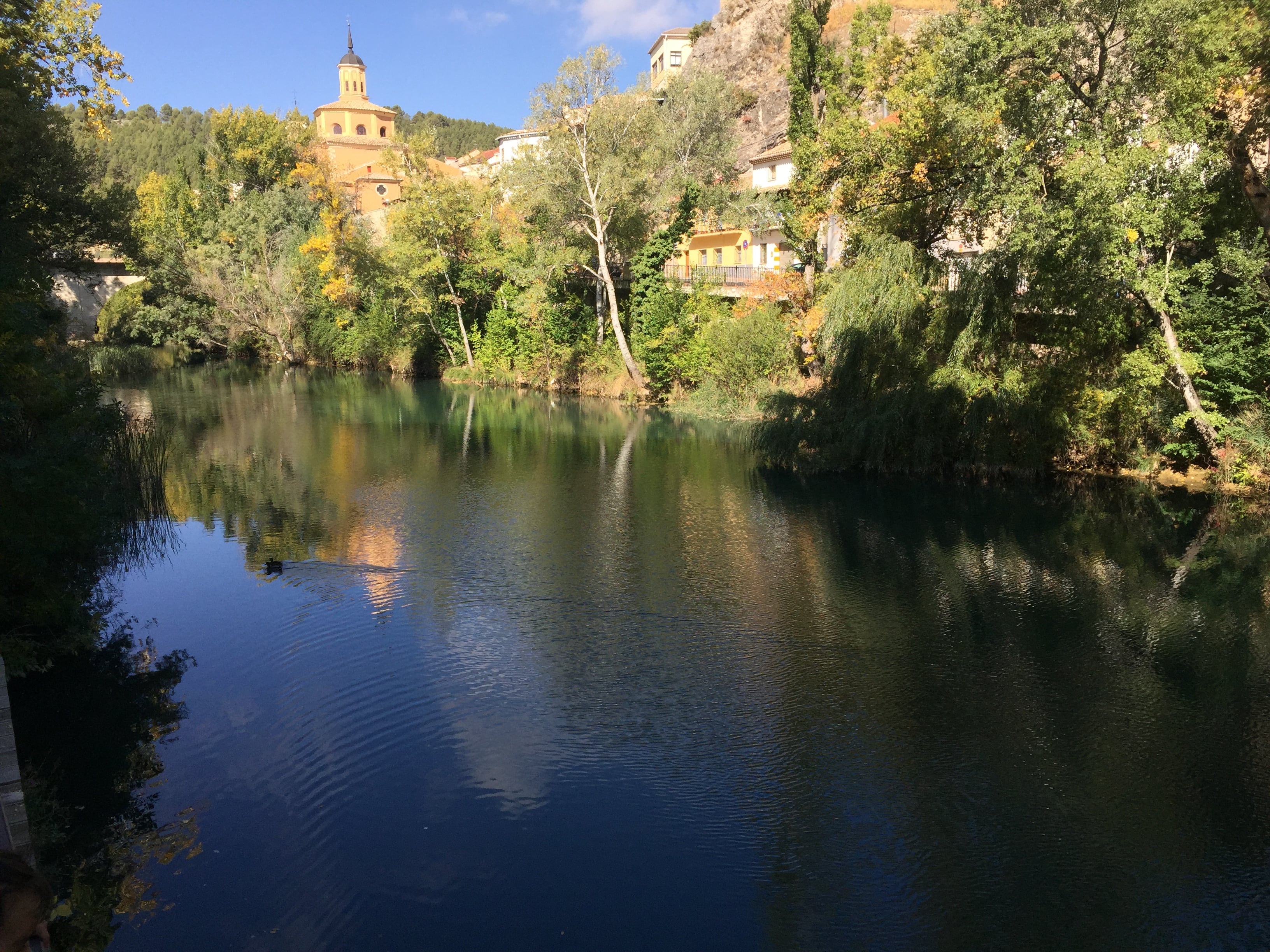 El río Júcar a su paso por Cuenca